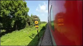 14218 Unchahar Express Departing From Kunda Harnamganj Railway Station LHB Coaches 