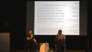 Berlin Music Week WORD! Klaus Walter & Marcus Engert - Produktionsbedingungen von Popkultur #bmw14