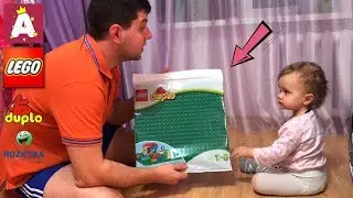 Распаковка конструктор LEGO DUPLO Строительная пластина 2304 из Rozetka com ua  Build Plate