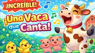 👉 La Vaca que Quería Cantar 🐮🎵 | Cuento Infantil Divertido