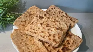MSEMENS ou CRÊPES FEUILLETÉES à LA FARINE COMPLÈTE FACILE ET RAPIDE ET ÉCONOMIQUE. Recette saine .