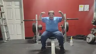 Live highlights 1/20/26. My son crushing shoulders with me 💪🔥#subscribe #motivation #powerlifting 