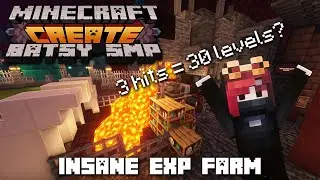 Batsy SMP- Ep8 - Безумная ферма опыта + схема!