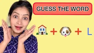 Guess the WORD by emoji challenge || Princesshut 👑🛖
