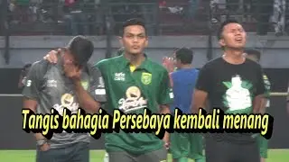 Tangis Bejo Sugiantoro usai bawa Persebaya kalahkan Persela - Song For Pride - Persebaya vs Persela