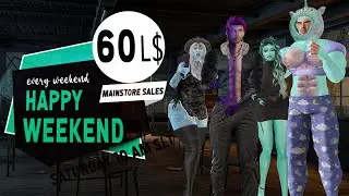 60L HAPPY WEEKEND SALE 10/21/2023 - Second Life