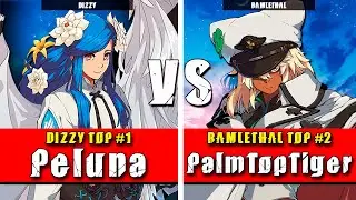 GGST | Peluna (Dizzy) VS PalmTopTiger (Ramlethal) | Guilty Gear Strive High level gameplay