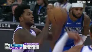 Brice Sensabaugh - 16 Points, 1 Assist, 3 Rebounds vs Mavericks - 2025 Preseason