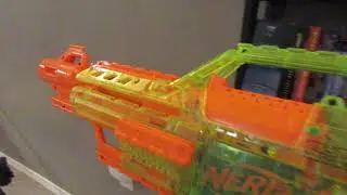 Brass Breech Sonic Green Nerf Stampede