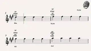 Beginner Mariachi Warm Up In Style in A #1 : Ranchera Lenta Violin