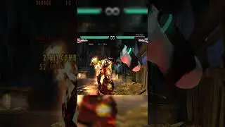 TEKKEN 5 DR Jinpachi Combo #tekken #tekken5darkresurrection #shorts