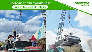 How We Delivered a CNC Router Across a Bridge - Watch This