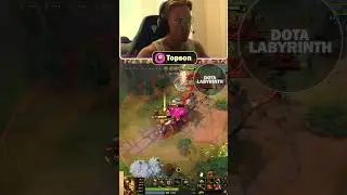 You Cant Relax When Playing Against Topson Dota 2 #dota2 #gaming #outplay
