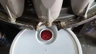 ASIAN PAINT TRACTOR EMULSION PINK COLOUR MAKING #viral #trending