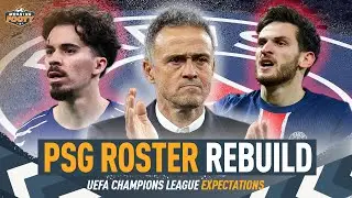 PSG roster TRANSFORMATION: 2022-23 PSG v 2024-25 PSG | UCL Preview vs. Aston Villa | Morning Footy 🌟