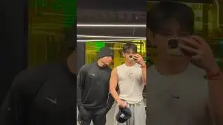 muscle brothers💪😳🔥 #teakook #bts #btsarmy #jungkook #trending #shorts #v#kpop