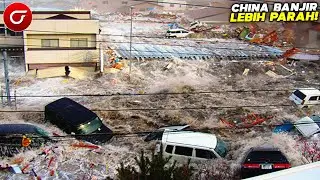 Banjir Bandang Sapu Sichuan China, 80.000 Warga Devakuasi (China Flood 2021)