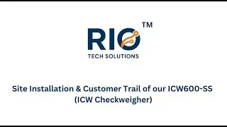 🔧 Checkweigher Site Installation Trial | RIO TECH SOLUTIONS | Precision. Performance. Productivity.