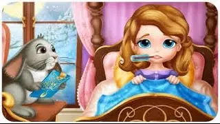 Sofia the First Flu Doctor Disney Princess Cartoons Games