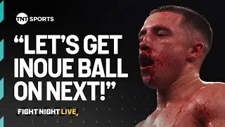 Nick Ball REACTS after retaining WBA featherweight title by stopping Ronny Rios in Liverpool 🥊