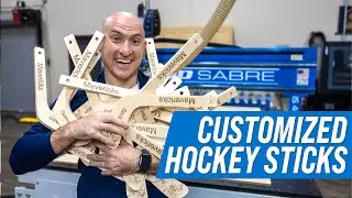 Making Customized Hockey Sticks with a CNC Router