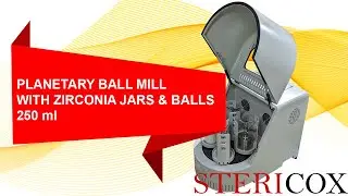 Planetary Ball Mill with Zirconia Jars 250 ml
