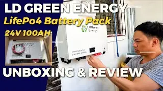 LD GREEN ENERGY LifePo4 Battery Pack - Unboxing & Review