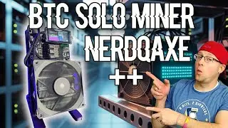 🤓 NerdQaxe++ - Best Bang for Buck BTC Solo Miner | Full setup & support Guide | Unboxing and review🛠