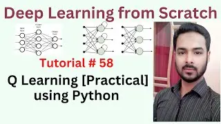 Tutorial 58: Q Learning Practical using Python | Reinforcement Q Learning in AI Python Hindi / Urdu