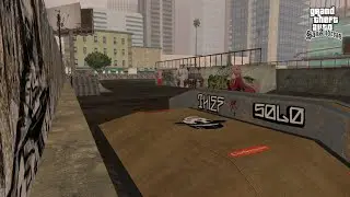 Retexture Skate Park Iron Version & Fix Collision Fc Sepeda || GTA SA ANDROID