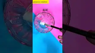 diy varnish for acrylic paint 😱 at home #shorts #viral #diy #craft #homemade
