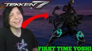 The SILLIEST Character In Tekken (First Time Practicing Yoshimitsu - Tekken 7)