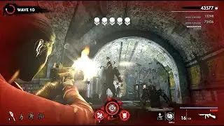 Zombie Army 4 Dead War Horde Mode Multiplayer Gameplay (no commentary)
