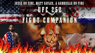 BOOM!!! JESSE ON FIRE UFC FIGHT 252 FIGHT COMPANION W MATT SAYLES (& GABRIELLE)