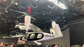JMS 2025: Flying vehicle Toyota Joby N542JX 