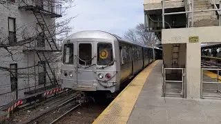 NYC Subway: R46 Q Train Ride to Coney Island via Brighton Local