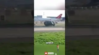 How Powerful is Airplane Engine Thrust, VERY INTERESTING #shorts