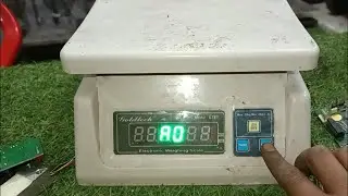 Goldtech 30kg in 2g Electronic Weighing Scale Calibration