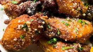Low-carb Garlic Parmesan Wings with Honey-butter Brussels | Ebook Recipe Demo