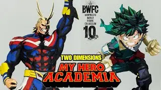 *GIVEAWAY* Two Dimensions All Might & Deku Unboxing! My Hero Academia BWFC x SMSP