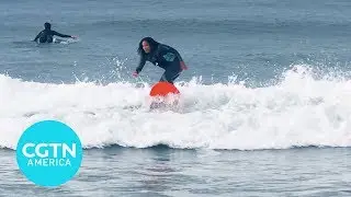 Defying stereotypes, Black Girls Surf strives to teach women of color to surf and compete
