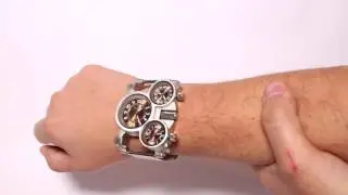 TRIPLE RELOJ OULM METALICO