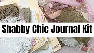 A Tattered Dream Shabby Chic Journal Kit