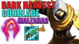 SEASON 9 DARK HARVEST + GUNBLADE = 1 KILL || MALZAHAR GAMEPLAY