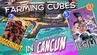 FARMING CUBES IN CANCUN - Featured Location Abuse! | Marvel SNAP Gameplay