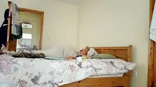 Snoring to the best of one's ability, This time Chris2 senior. #Chris2soldbutnotstupid, #snoring.