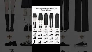 Fashion Tips: Choosing the Right Shoes for Every Bottom #FashionTips #OutfitIdeas #ShoesGuide