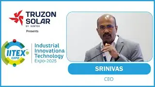 CEO Srinivas | Proud Moment for Us | Truzon Solar |  IITEX 2025