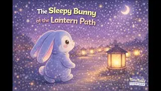 The Sleepy Bunny at the Lantern Path