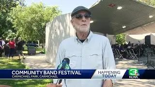 Community Band Festival takes place in Carmichael